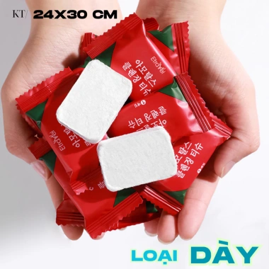 Khăn Nén Dùng Một Lần Cotton Mềm Mại 20 Cái - Tiện Di Động, Du Lịch Giá 15.000 VND