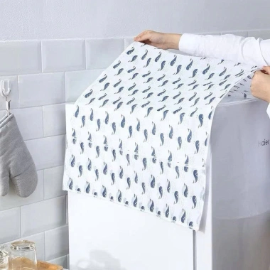 Khăn Phủ Tủ Lạnh Chống Thấm, Chống Bụi Dày Dặn, Ngăn Túi Tiện Lợi - Giá 29.000đ 6