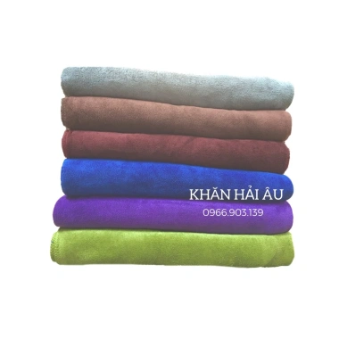 Khăn quấn body spa 70x140cm microfiber mềm mại, thấm hút nhanh, giảm giá 49.000₫