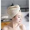 Khăn quấn ủ tóc siêu thấm trơn - Khăn mũ khô tóc tiện lợi, giá chỉ 24.000đ 6