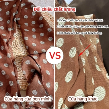 Khăn quàng cổ dài họa tiết cổ điển mỏng nhẹ - Phối đồ thời trang, giá 46.060₫