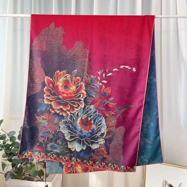 Khăn quàng cổ dài lụa gấm cao cấp siêu mềm mịn - mix áo dài, giảm giá 456k 5 Khăn quàng cổ dài lụa gấm cao cấp siêu mềm mịn - mix áo dài, giảm giá 456k 5