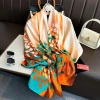 Khăn quàng cổ dài lụa tơ cao cấp nữ sang chảnh, mix áo dài - JULIO 456k 5