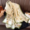 Khăn quàng cổ dài lụa tơ cao cấp nữ sang chảnh, mix áo dài - JULIO 456k 9