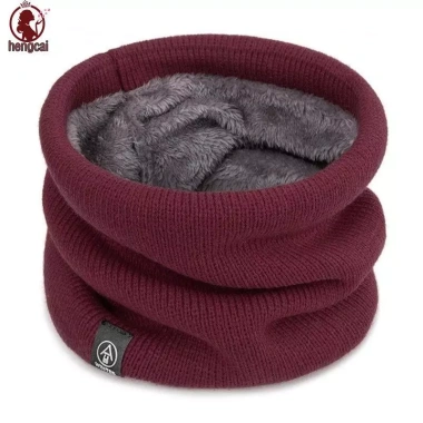 Khăn quàng cổ dệt kim len mùa đông vỏ cổ nhung - Giữ ấm cực tốt, giá 53.352₫