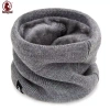 Khăn quàng cổ dệt kim len mùa đông vỏ cổ nhung - Giữ ấm cực tốt, giá 53.352₫ 6