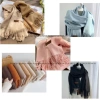 Khăn quàng cổ len cashmere mềm mại 200x70cm, nhiều màu, phong cách Hàn Quốc nam nữ 5