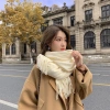 Khăn quàng cổ len cashmere mềm mại 200x70cm, nhiều màu, phong cách Hàn Quốc nam nữ 7