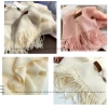 Khăn quàng cổ len cashmere mềm mại 200x70cm, nhiều màu, phong cách Hàn Quốc nam nữ 8