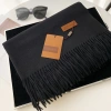 Khăn quàng cổ len cashmere mềm mại 200x70cm, nhiều màu, phong cách Hàn Quốc nam nữ 18