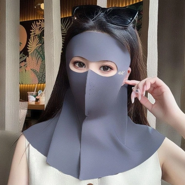 Khăn quàng cổ Lymedia Ice Silk UPF50 chống nắng, che bụi, đi xe đạp UV 6