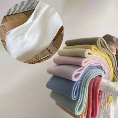 Khăn quàng cổ nữ vintage Hàn Quốc mùa đông ấm áp, họa tiết caro đa màu thời thượng 48 Khăn quàng cổ nữ vintage Hàn Quốc mùa đông ấm áp, họa tiết caro đa màu thời thượng 48