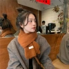 Khăn quàng cổ nữ vintage Hàn Quốc mùa đông ấm áp, họa tiết caro đa màu thời thượng 67