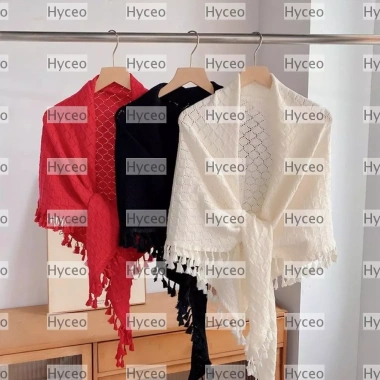 Khăn quàng cổ tam giác mùa đông HYCEO dệt kim Hàn Quốc mềm mại giữ ấm - Giá ưu đãi 182.520₫