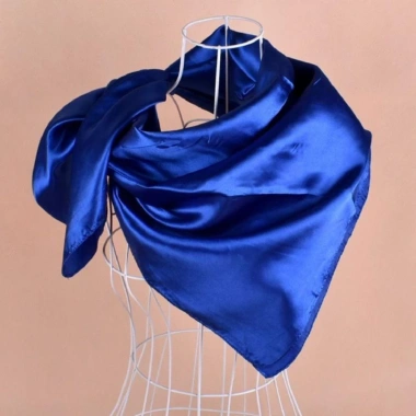 Khăn quàng đầu NAMSHEVA 90x90 cm Satin Bandana - Mũ nón lụa, giá ưu đãi 58.536₫