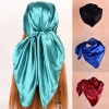 Khăn quàng đầu NAMSHEVA 90x90 cm Satin Bandana - Mũ nón lụa, giá ưu đãi 58.536₫ 8