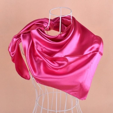 Khăn quàng đầu NAMSHEVA 90x90 cm Satin Bandana - Mũ nón lụa, giá ưu đãi 58.536₫