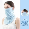 Khăn quàng tai sợi băng + mặt nạ cổ thoáng khí, chống nắng mạnh, bảo vệ da – Giá 54.253₫ 10
