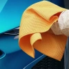 Khăn Rửa Thủy Tinh MUVAKO: Vải Microfiber Waffle Dệt, Thấm Nước Mạnh, Vệ Sinh Tự Động, 41.796₫ 4