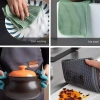 Khăn Rửa Thủy Tinh MUVAKO: Vải Microfiber Waffle Dệt, Thấm Nước Mạnh, Vệ Sinh Tự Động, 41.796₫ 5