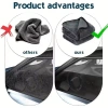 Khăn Rửa Xe Hai Mặt Vải Đánh Bóng - Sấy Nhanh, Mềm, Không Trầy, Chống Tĩnh Điện, Siêu Thấm 8