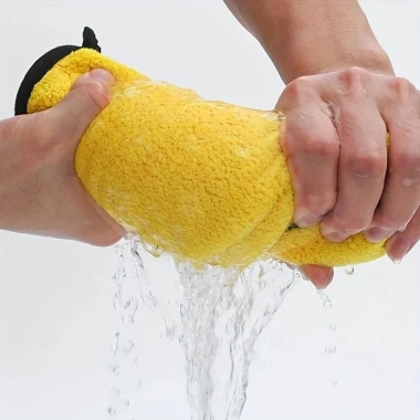 Khăn Rửa Xe Microfiber Hai Mặt San Hô Lông Cừu Thấm Hút Siêu Mạnh Giá 65.326 VND