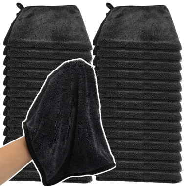 Khăn Rửa Xe Microfiber Hai Mặt Siêu Thấm Hút, Làm Sạch Ô Tô, Khăn Sấy, Giá 36.411₫