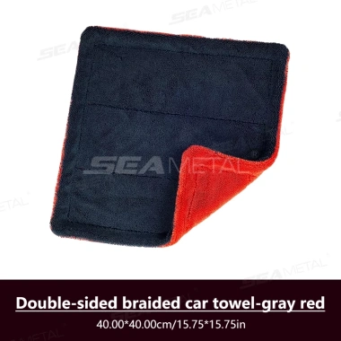 Khăn Rửa Xe SEAMETAL 1.200GSM Microfiber Hai Mặt Siêu Thấm Hút Vải Giá Ưu Đãi 125.840đ