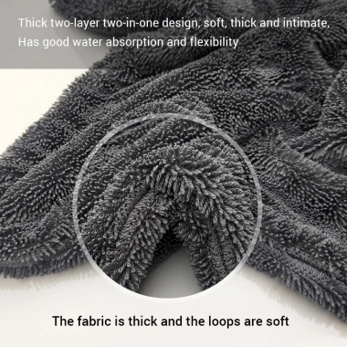 Khăn Rửa Xe SEAMETAL Microfiber 1.200GSM Siêu Thấm Hút Làm Sạch Vải Sấy Xe Giá 122k