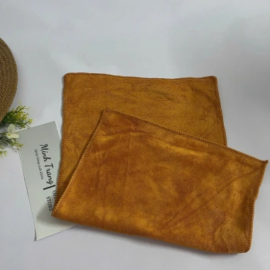 Khăn sợi Microfiber đa năng 30x50cm - mềm mịn dày, lau tóc, xe, móng - 9.900₫