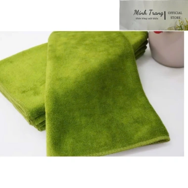 Khăn sợi Microfiber đa năng 30x50cm - mềm mịn dày, lau tóc, xe, móng - 9.900₫