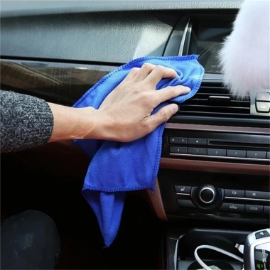 Khăn sợi nhỏ đa kích thước giặt xe, vải sấy, lau gia dụng, đánh bóng tự động 14.300đ