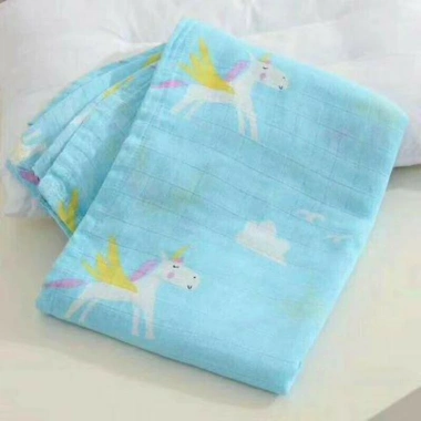 Khăn sợi tre 2 lớp Uni Baby – Khăn tắm, quấn bé sơ sinh, cao cấp, giá ưu đãi 90.000đ