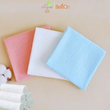 Khăn sữa BeeOn 2 lớp mềm mại thấm hút tốt, an tâm dùng cho bé – 79.000 VND