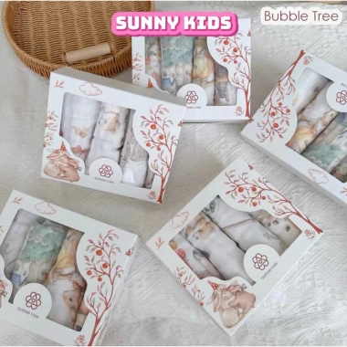 Khăn Sữa Hộp Bubble Tree Cổ Tích Cao Cấp Bảng Màu Hot Hit Dành Cho Bé - Ưu Đãi 103.500₫