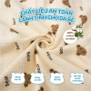 Khăn Sữa Muslin Organic 5 chiếc cho bé Mềm mịn, thấm hút tốt, 88.000đ 3