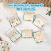 Khăn Sữa Muslin Organic 5 chiếc cho bé Mềm mịn, thấm hút tốt, 88.000đ 8