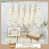 Khăn Sữa Sơ Sinh 3 Lớp 4 Lớp Dokma, Muslin 2 Lớp, Thấm Dịu Nhẹ, Giá 65.000₫ 3