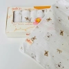 Khăn sữa sợi tre 2 lớp BeeOn cho bé sơ sinh - Set 5 khăn 30x30 cm, mềm mại, thấm hút tốt, giá ưu đãi 69.000đ 7