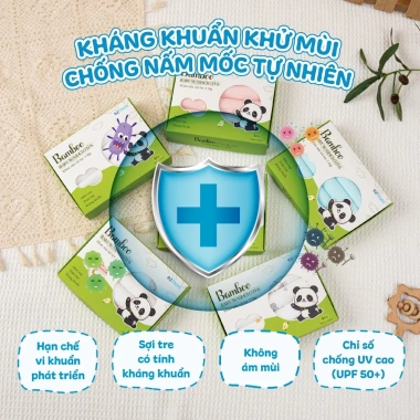 Khăn Sữa Sợi Tre 3 Lớp 5 Cái - An Toàn, Không Kích Ứng, Cho Bé - 89.000 VNĐ