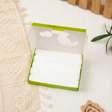 Khăn Sữa Sợi Tre 3 Lớp 5 Cái - An Toàn, Không Kích Ứng, Cho Bé - 89.000 VNĐ
