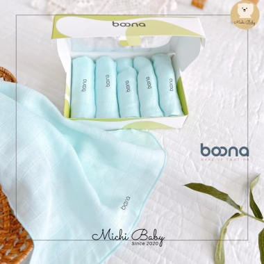 Khăn Sữa Sợi Tre Boona 2 Lớp Kháng Khuẩn Không Bụi Vải - Michi Baby MC444 8 Khăn Sữa Sợi Tre Boona 2 Lớp Kháng Khuẩn Không Bụi Vải - Michi Baby MC444 8