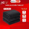 Khăn Superfine 650GSM Lau Xe Ô Tô Thấm Hút, Đa Năng, Mềm Mịn, Chống Trầy Xước
