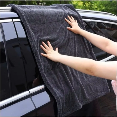 Khăn Superfine Fiber 650/1.200gsm Siêu Thấm Hút - Lau Xe Ô Tô Đa Năng Giá 50.000₫
