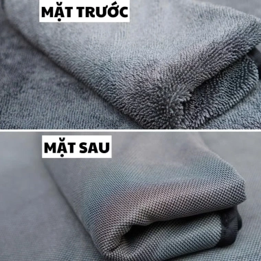 Khăn Superfine Fiber 650/1.200gsm Siêu Thấm Hút - Lau Xe Ô Tô Đa Năng Giá 50.000₫