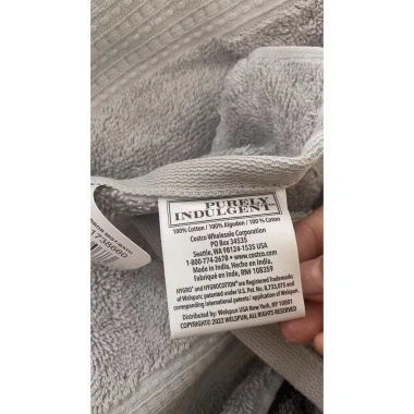 Khăn tắm 100% Egyptian Cotton Purely Indulgent - Giá 250.000 VND (Giảm từ 317.500) mua trực tiếp Costco Mỹ 5 Khăn tắm 100% Egyptian Cotton Purely Indulgent - Giá 250.000 VND (Giảm từ 317.500) mua trực tiếp Costco Mỹ 5