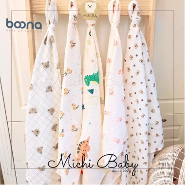 Khăn Tắm 2 Lớp Muslin An Toàn Boona 90x90cm – Đáng Yêu Cho Bé Sơ Sinh MC023 2 Khăn Tắm 2 Lớp Muslin An Toàn Boona 90x90cm – Đáng Yêu Cho Bé Sơ Sinh MC023 2