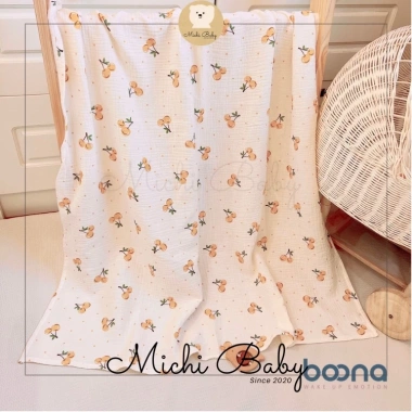 Khăn Tắm 2 Lớp Muslin An Toàn Boona 90x90cm – Đáng Yêu Cho Bé Sơ Sinh MC023 5 Khăn Tắm 2 Lớp Muslin An Toàn Boona 90x90cm – Đáng Yêu Cho Bé Sơ Sinh MC023 5