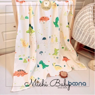 Khăn Tắm 2 Lớp Muslin An Toàn Boona 90x90cm – Đáng Yêu Cho Bé Sơ Sinh MC023 16 Khăn Tắm 2 Lớp Muslin An Toàn Boona 90x90cm – Đáng Yêu Cho Bé Sơ Sinh MC023 16