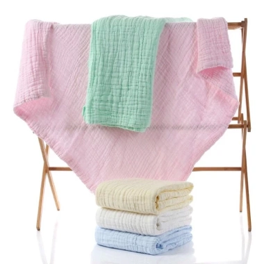 Khăn tắm bé sơ sinh 5 lớp vải xô Jubon mềm mại Quấn bé, khăn choàng Uni Baby 112k 7